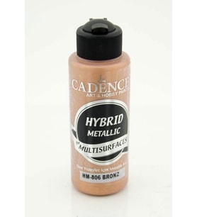 Cadence Hybrid Multisurface Metalik Boya 120 ml. HM-806 BRONZ 