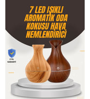 Aromaterapi Özellikli Ultrasonik Taşınabilir Oda Ve Ofis Nemlendirici