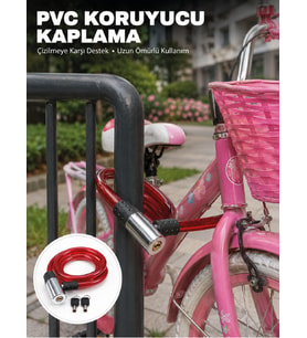 Bisiklet, Elektrikli Scooter Çocuk Bisikletleri İçin Güvenlik Kilidi