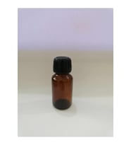 Cam Şişe 30 Ml Ve Plastik Siyah Kapak 25 Adet