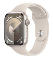 Apple Watch Seri 9 Gps 45MM Yıldız Işığı Alüminyum Kasa Spor Kordon - M/l MR973TU/A