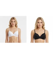 Kadın Balensiz Kuplu Soft Bra 2'li Paket Sütyen BB2323