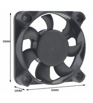 50x50x10 Kare Fan (24v)