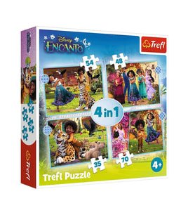 PUZZLE-34615 Disney Encanto 4IN1 Puzzle