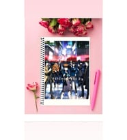 Psycho Pass Anime Defter 1 Adet Özel Tasarım A4 Boyutu Telli Çizgili Defter 21*29 Cm
