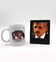 Kişiye Özel Kupa & Siyah Renk İnstagram Çerçeve Hediye Seti