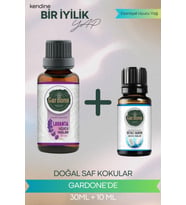 Lavanta 30 ML + Beyaz Sabun 10 ML ( Oda Kokusu Aroma Terapi Buhurdanlık / Difüzör Yağı ) Set 2 Adet