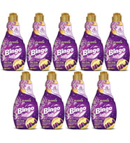 Bingo Soft Çamaşır Yumuşatıcı Konsantre 1440ML Lavanta (9 Lu Set)