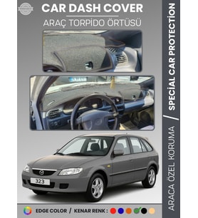 MAZDA 323 BJ HATCHBACK KAPAKLI (1998-2003) Torpido Örtüsü Panel Koruma Torpido Koruma Tam Uyum