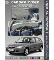 MAZDA 323 BJ HATCHBACK KAPAKLI (1998-2003) Torpido Örtüsü Panel Koruma Torpido Koruma Tam Uyum