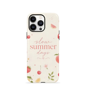 iPhone 13 Pro Vorian Çift Katmanlı Kılıf Slow Summer Days