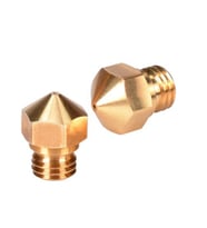 3D Printer / Yazıcı Extruder MK10 Pirinç Nozzle - 1,0mm (1.75) 1 Adet (rf185) (Sarı)
