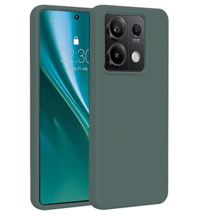Durukar® Redmi Note 13 Pro 5G Kılıf First Silikon - Koyu Yeşil