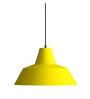 MYLİGHTS RETRO RUSTİK SARI  İÇİ BEYAZ METAL SARKIT AVİZE E27 DUYLU  33CM 