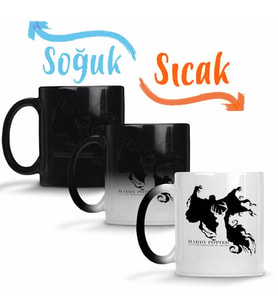 Harry Potter Patronus Sihirli Kupa Bardak Porselen