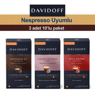 Davidoff Nespresso Uyumlu Kapsül Kahve Seti Espresso Rich Intense