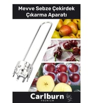 Özel Tasarım Paslanmaz Çelik Sağlam Dayanıklı Biber Domates Meyve Sebze Çekirdek Çıkarma Aparatı