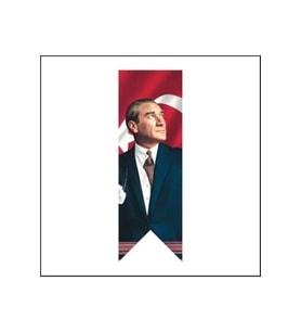 Özgüvenal Atatürk Posteri Kırlangıç-1- 100 x 300 Cm