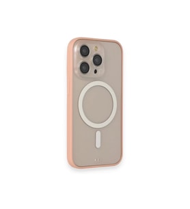 Newface Apple iPhone 14 Pro Max Kılıf Grand Magneticsafe Kapak - Pembe
