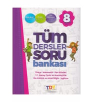 Tdy Yayınları 8. Sınıf Tüm Dersler Soru Bankası
