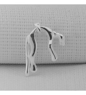 Puma 925 Ayar Gümüş Erkek Kolye Ucu