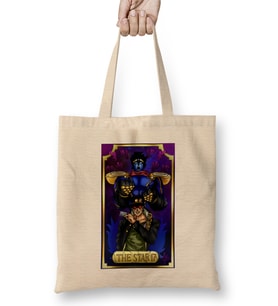Jotaro Kujo The Star Platinum Bez Çanta Uzun Saplı