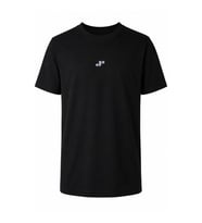 Trender Süprem Ön Logolu Siyah Erkek T-Shirt 4043 30/2
