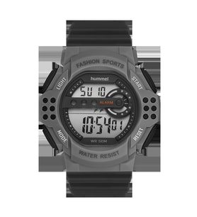 Hummel Erkek Spor Kol Saati Gri Siyah Hm-1012Md-10