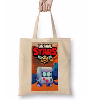 Brawl Stars 8 Bit Bez Çanta Uzun Saplı