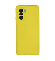 Xiaomi Poco F3 Kılıf Nano İçi Kadife Silikon - Sarı