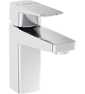 Vitra Root Square A42732Enr Blueco Lavabo Bataryası, Krom (Çok Renkli)