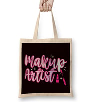 Make Up Artist Cosmetologist Beauty Salon Cosmetics Lipstick Bez Çanta Uzun Saplı