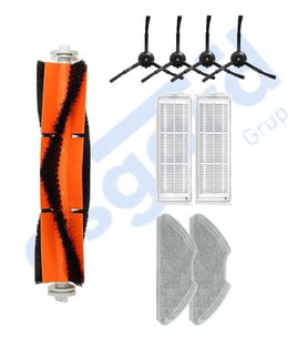 Xiaomi Mop 2 Pro (MJST1SHW) -Mop 2 Lite Uyumlu 1 Ana Fırça 4 Yan Fırça 2 Filtre 2 Mop PKT-iasgf0000396