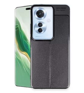 Newface Oppo Reno 11F Kılıf Auto Focus Kapak - Siyah