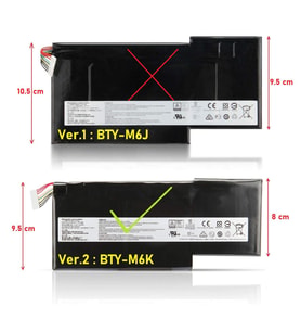 MSI WF75 10TI(MS-17F4) Notebook Batarya Laptop Pil
