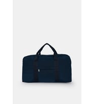 Pudra Renk Kadın & Erkek Spor Çantası, Paraşüt Kumaş Önü Cepli Unisex Spor Fitness Gym Çantası (Lacivert)