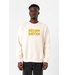 Dragon Ball Z Anime Namek Wars Ekru Erkek 2ip Sweatshirt