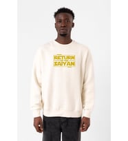 Dragon Ball Z Anime Namek Wars Ekru Erkek 2ip Sweatshirt