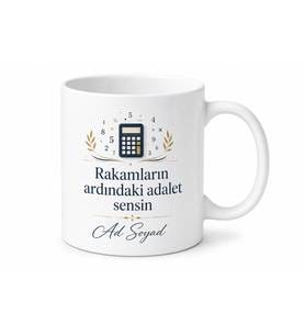 Bordro Uzmanı Yazılı İsme Özel Kupa Bardak Hediye Porselen Mug