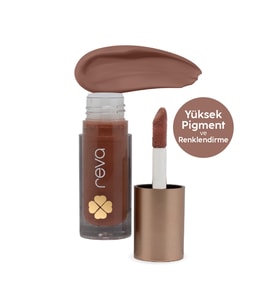 Vegan & Temiz İçerikli Likit Mat Ruj – Uzun Süre Kalıcı, Dudak Dostu Formül