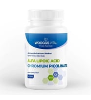 Wooggs Vital Alfa Lipoic Asit ve Chromium Picolinate İteg 60 Tablet