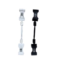 Çift Mini Mandal 50 mm - Siyah (Pakette 10 Adet)