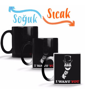Fsociety I What You Sihirli Kupa Bardak Porselen