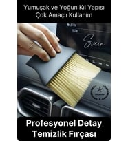 #OtoTemizlik Araba Detay Temizlik Fırçası Yumuşak Kıllı Hassas İnce Yüzey Detay Toz Araç İç Bakım