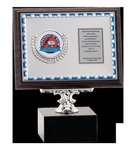ODAK KUPA - Ahşap Plaketler - PL-052 B - 15x20 cm