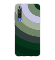 Xiaomi Mi 9 Se Uyumlu Kapak Renk Cümbüşü Tasarımlı Şeffaf Silikon Kılıf