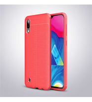 Lexroo Galaxy M10 Kılıf Niss Silikon Kılıf - Kırmızı