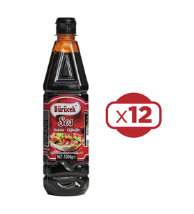 Bürücek Salata ve Çiğ Köfte Sosu 1000 ml x 12 Adet