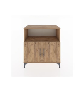 Hyperion Şifonyer Tek Raflı 2 Kapaklı 88x44x96 Çam-Çam