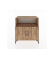 Hyperion Şifonyer Tek Raflı 2 Kapaklı 88x44x96 Çam-Çam